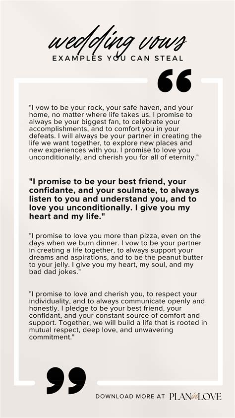 Simple Wedding Vows Wedding Vows That Make You Cry Personal Wedding