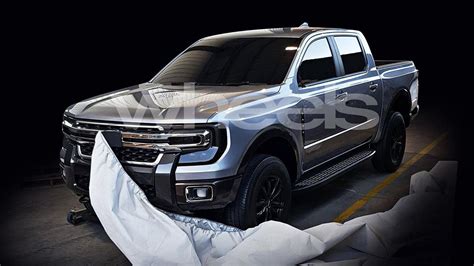 Ford Ranger 2022 Spy Shots Leaked Professional Pickup