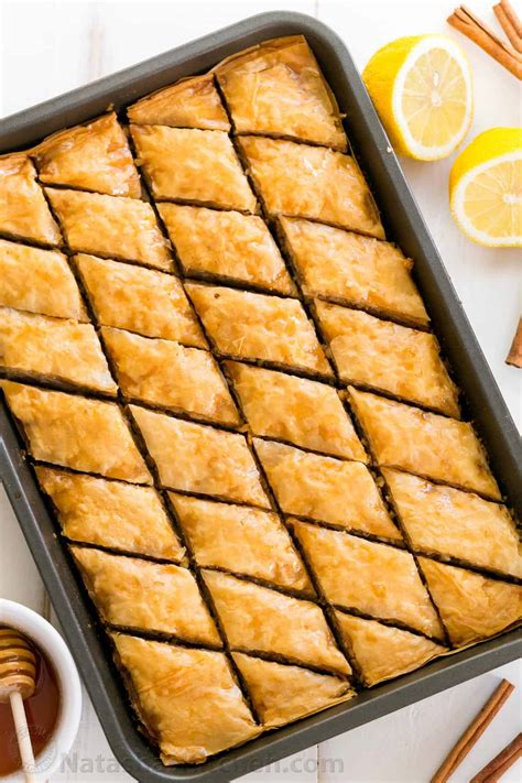 How To Make Baklava Recipe VIDEO NatashasKitchen Com