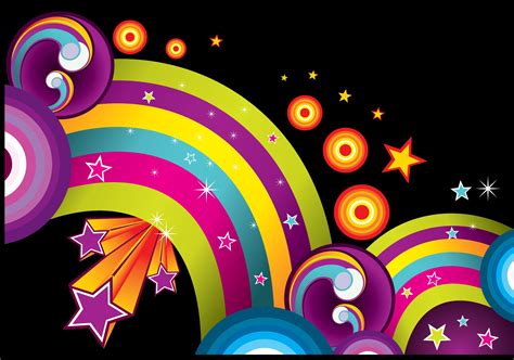 Rainbow Stars Wallpapers Top Free Rainbow Stars Backgrounds