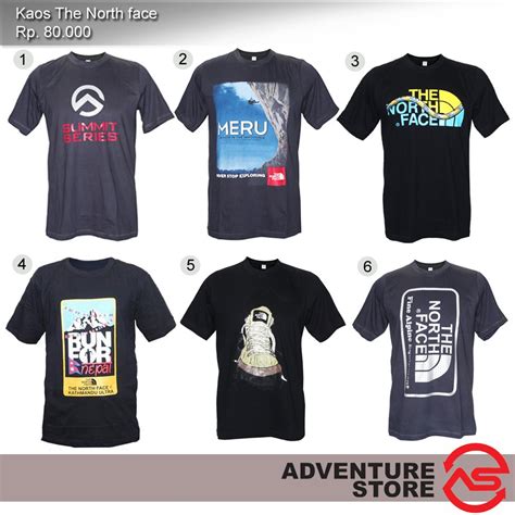 Jual T Shirt Kaos Tnf Kaos Adventure Kaos Outdoor Keren Di Lapak