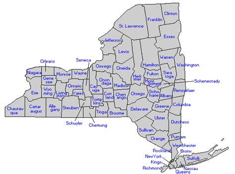 Upstate New York Map Towns Noel Paris