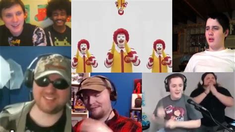 Ronald Mcdonald Insanity Reaction Mashup Youtube