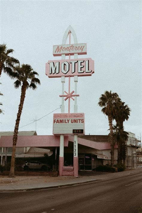 Vegas Motel By Seanjorgphoto Vegas Motel Pink Aesthetic Motel