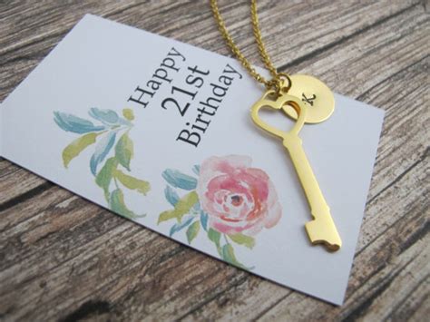 Let's get started with the list of top 10 birthday gifts for her. 21st Birthday Gift - 21st Birthday Gift Idea For Her - Key ...