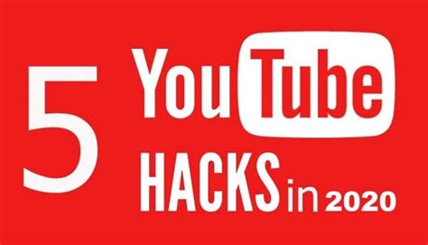 5 Youtube Hacks In 2020 Onlyinfotech