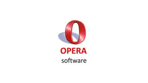 Opera Software Logo History Opera Logo History Youtube