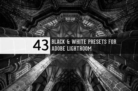 This massive guide features only the top adobe lightroom presets you can find online. Black & White presets for Lightroom | Unique Lightroom ...