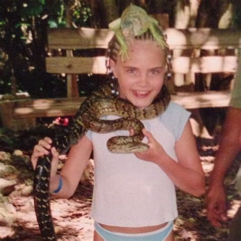 Even As A Kid Cara Was A Wild Child Best Cara Delevingne Instagrams