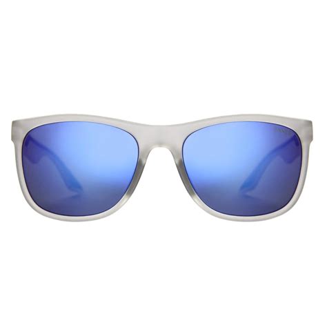 Sinner Rockford Matte Crystal Blue Oil Lens Sunglasses Uk