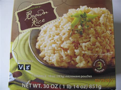 Trader Joes Brown Rice Food Meals Clean Recipes