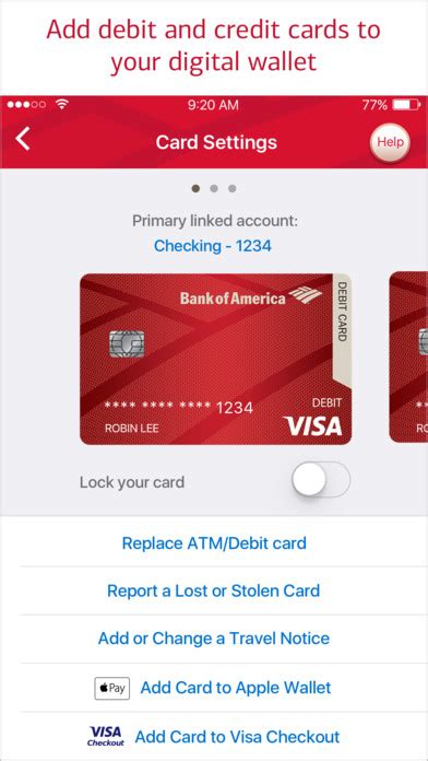 Simply use your atm card with your current pin at any bank of america atm. How to change bank of america debit card pin - Debit card