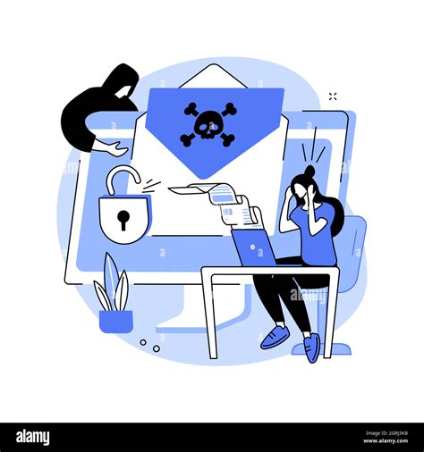 Malware Abstract Concept Vector Illustration Stock Vector Image Art Alamy