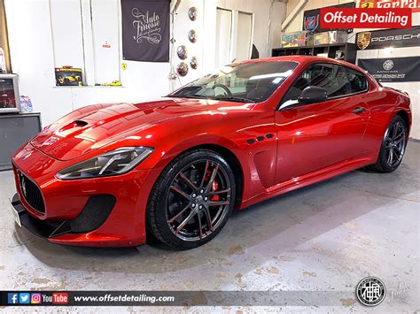 Th Anniversary Maserati Gt Mc Stradale Rosso Magma Offset Detailing