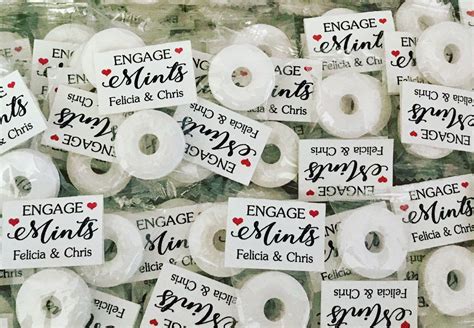 Engagement Party Favors Engagemints Favors For Guests Etsy In 2020