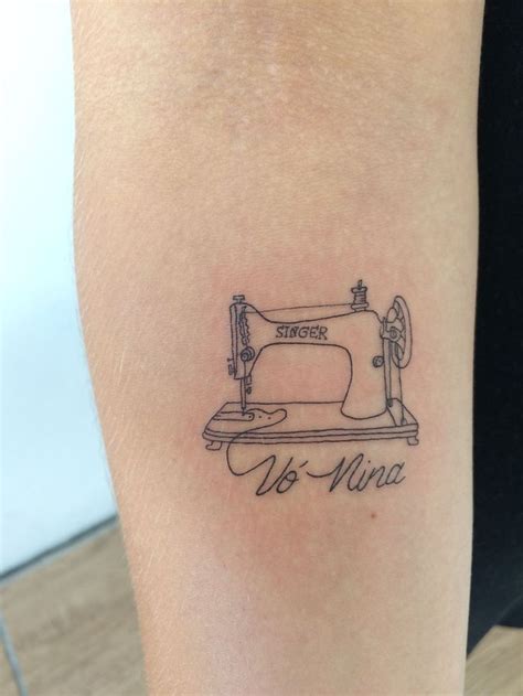 Pin By Sonia Ferreira On Tattoo Sewing Tattoos Grandma Tattoos