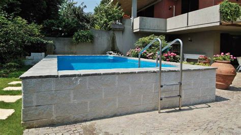 I am currently on my 3rd intex, this one. Semi-Inground Pools | Inground pools, Pool, Semi inground pools