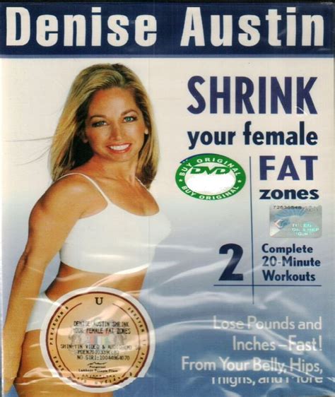 Denise Austin Shrink Your Female Fat Zones Dvd English Audio Region All