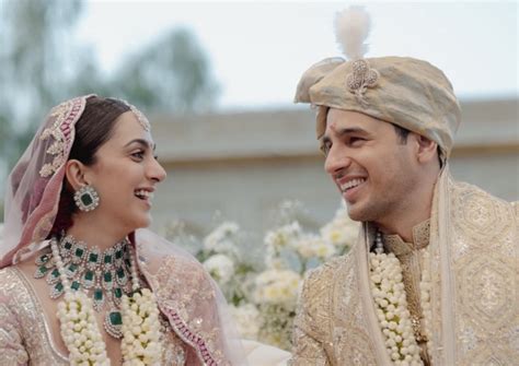 Sidkiara Marriage First Pics Kiara Advani And Sidharth Malhotra Share