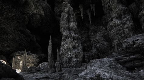 Dark Rocks Cave Environment