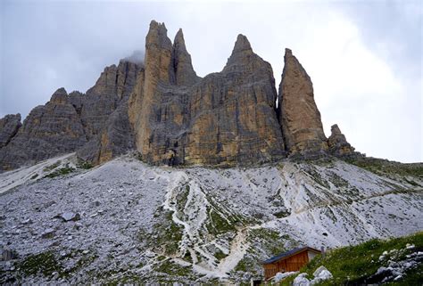 Three Peaks South Tyrol Dolomites Unesco World Heritage Photo