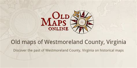 Old Maps Of Westmoreland County