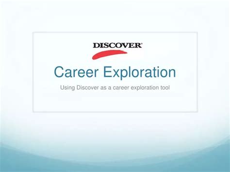 Ppt Career Exploration Powerpoint Presentation Free Download Id