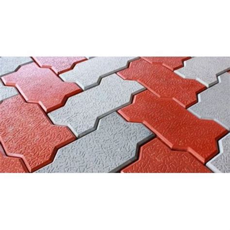 Red And Grey Interlocking Paver Block For Pavement At Rs 35piece In