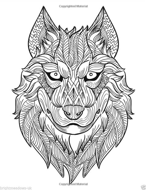 Details About Awesome Animals 2 Adult Colouring Book Creative Art