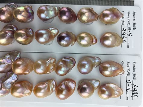 Natural Color Baroque Shape Pearl Pair Jewelry Making Supplies Freshwater Pearl Beads