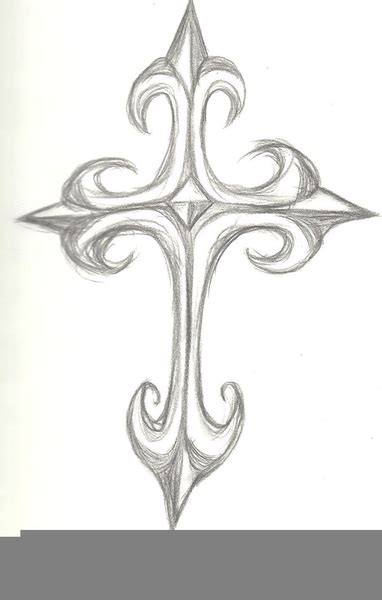 Gothic Cross Drawings Free Images At Vector