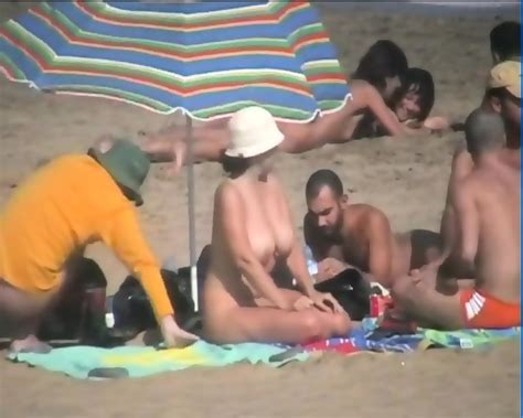 Nudists Spyied At Fuerteventura Island Beach