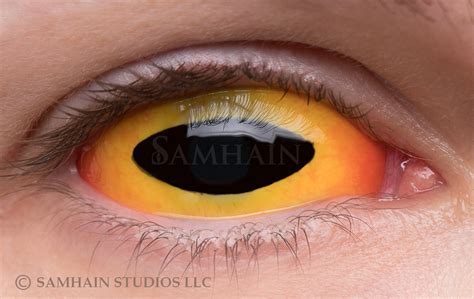 Bossk Single Lens Samhain Contact Lenses