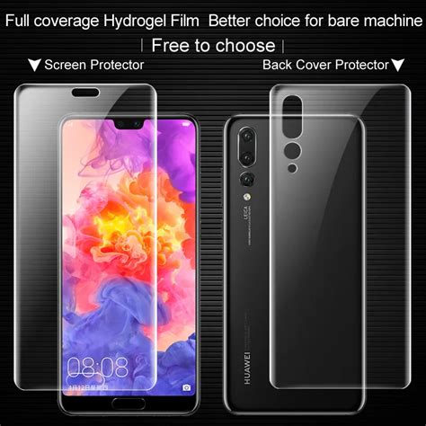 For Huawei P20 Pro Screen Protector Clearer Hydrogel Ii Front And Back 0