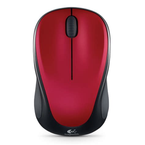 Logitech M325 Wireless Mouse Red 910002651