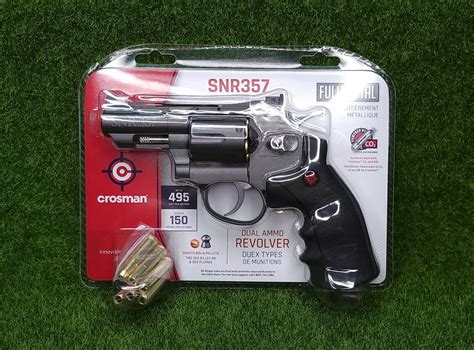 Crosman Co2 Dual Ammo Full Metal Revolver Grelly Usa