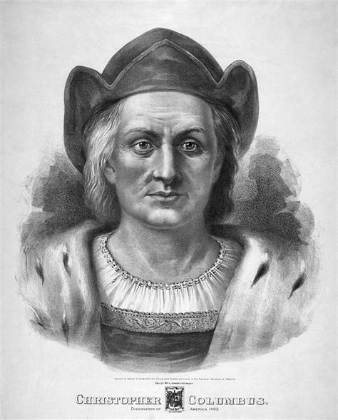 Christopher Columbus 1451 1506 Painting By Granger Fine Art America