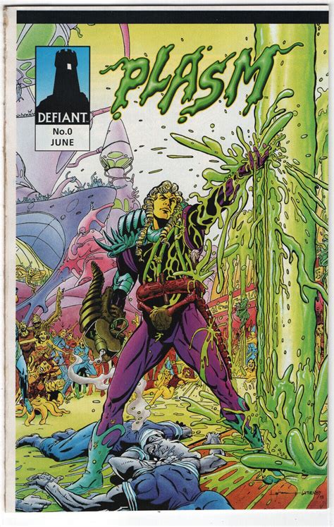 Plasm 0 1st Appearance Warriors Of Plasm Jim Shooter Defiant Comics