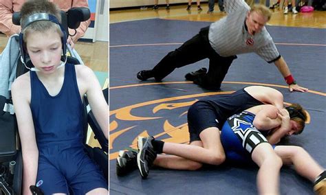 Touching Video Shows Moment Middle School Wrestler Lets Boy With