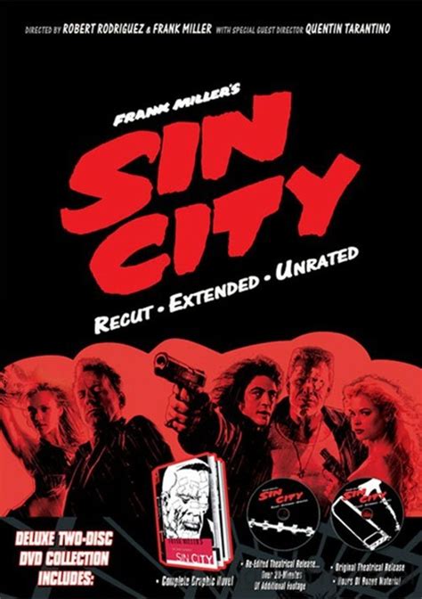 Sin City Unrated Recut And Extended Dvd 2005 Dvd Empire