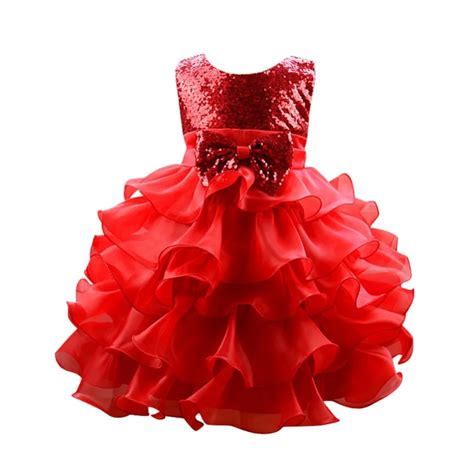 Lace Princess Wedding Gown Junior Child Briesmaid Dresses Kids