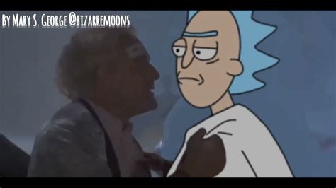 Rick And Morty Rick Meets Doc Brown Animation Youtube