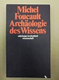 archaeologie des wissens von michel foucault - ZVAB