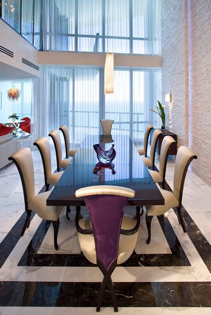 Luxury Living At Jade Ocean Ph Contemporary Dining Room Miami