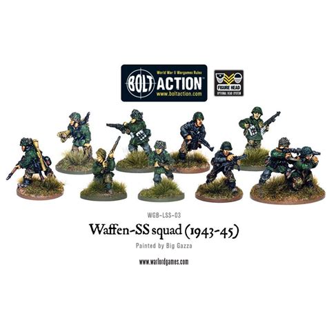 Bolt Action Waffen Ss Squad Late 1943 1945 Bolt Action Waffen Ss