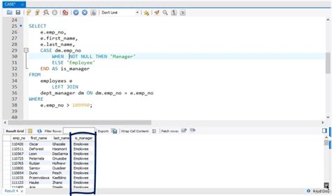 when to use the sql case statement 365 data science data science