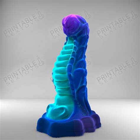 Descargar Archivo Stl Consolador Analvaginal The Nessie • Diseño Para Imprimir En 3d ・ Cults