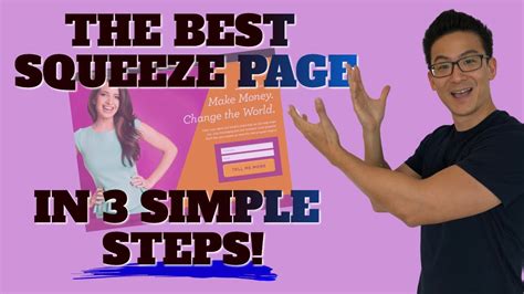 How To Create A Squeeze Page In 3 Simple Steps 50 High Conversions