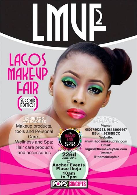 The 2nd Lagos Makeup Fair Lmuf2 Bil Beauty Resource