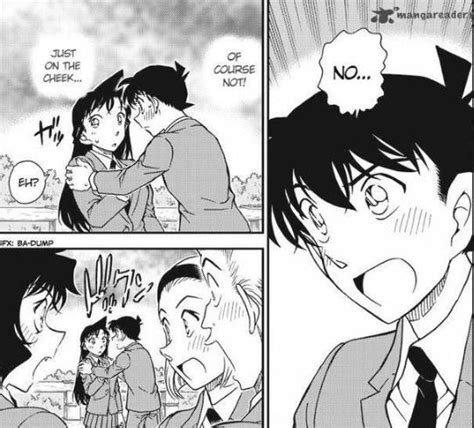 Detective Conan Ran And Shinichi Kiss